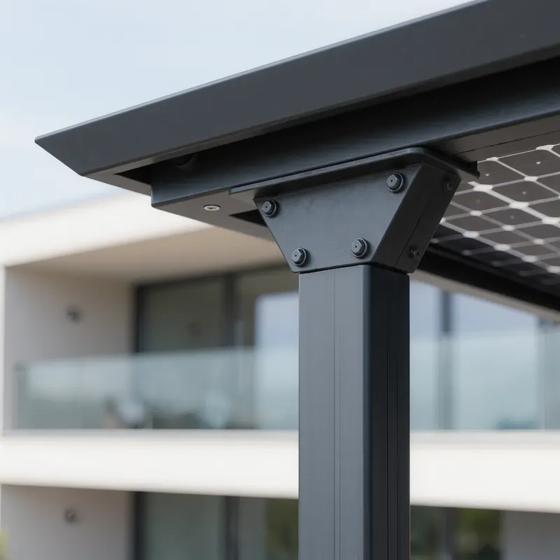 Visualisierung BEO Drive D2 Pro: Detailansicht Stahlknoten