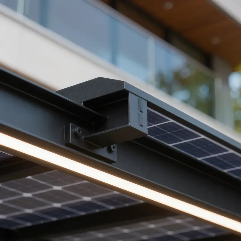 Visualisierung BEO Drive D2 Pro: Detailansicht LED-Lichtprofil