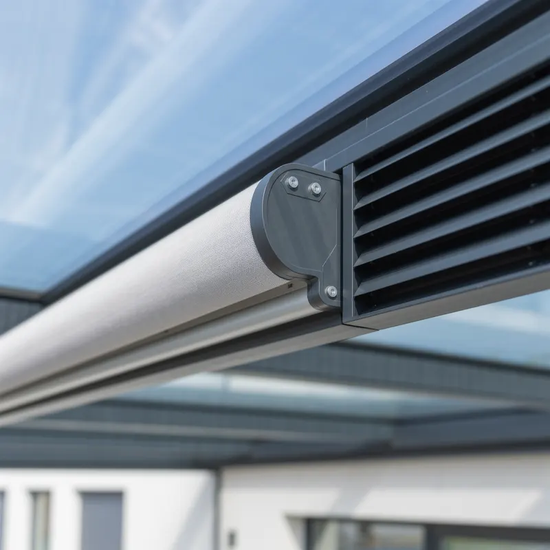 Visualisierung BEO Living W20 Pro: Detailansicht Klima und Beschattung